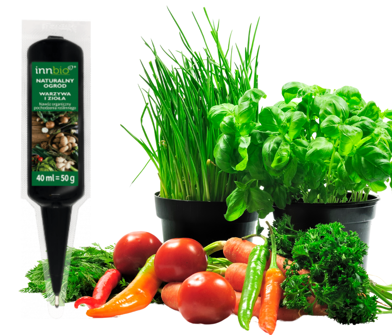 Ekologiczny Nawóz do Warzyw i Ziół 40ml