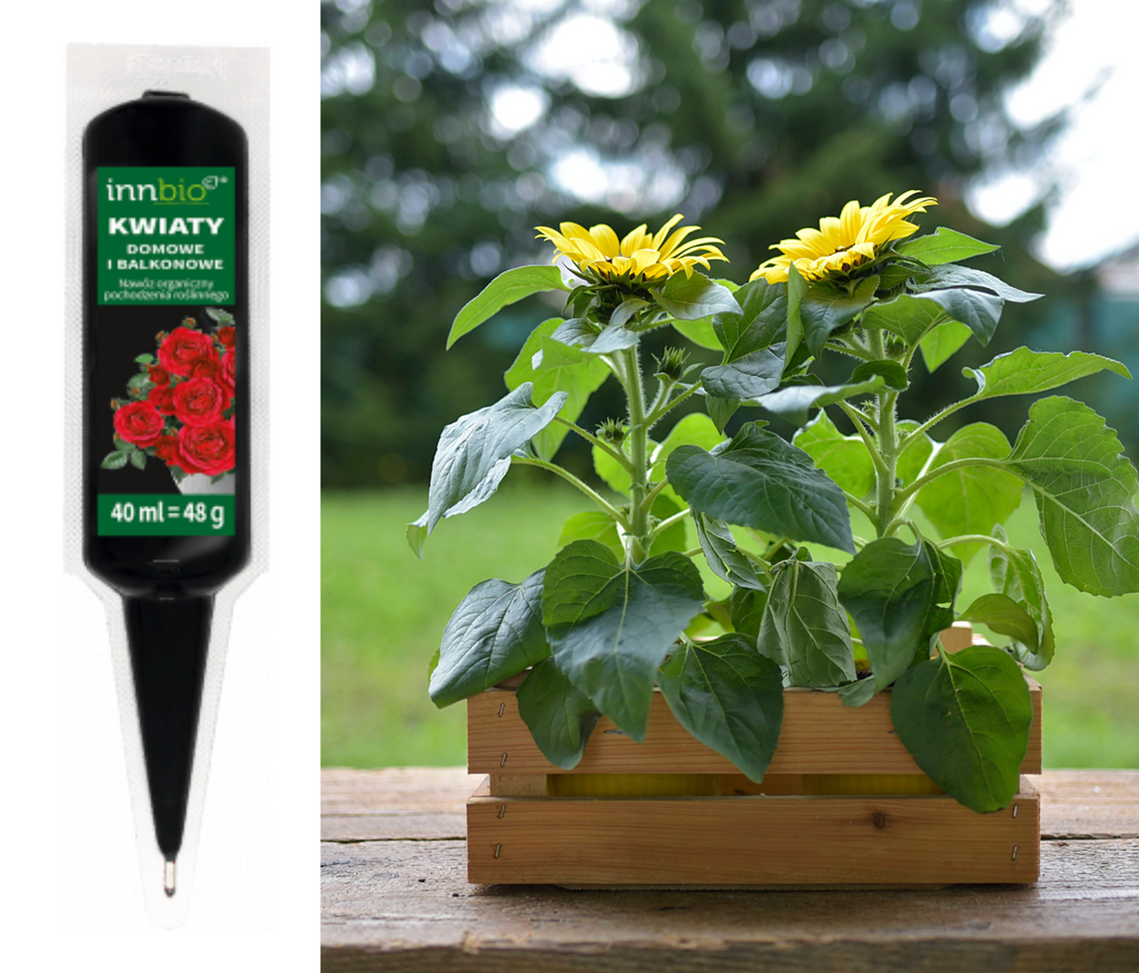 Ekologiczny Nawóz do Kwiatów Domowych i Balkonowych 40ml