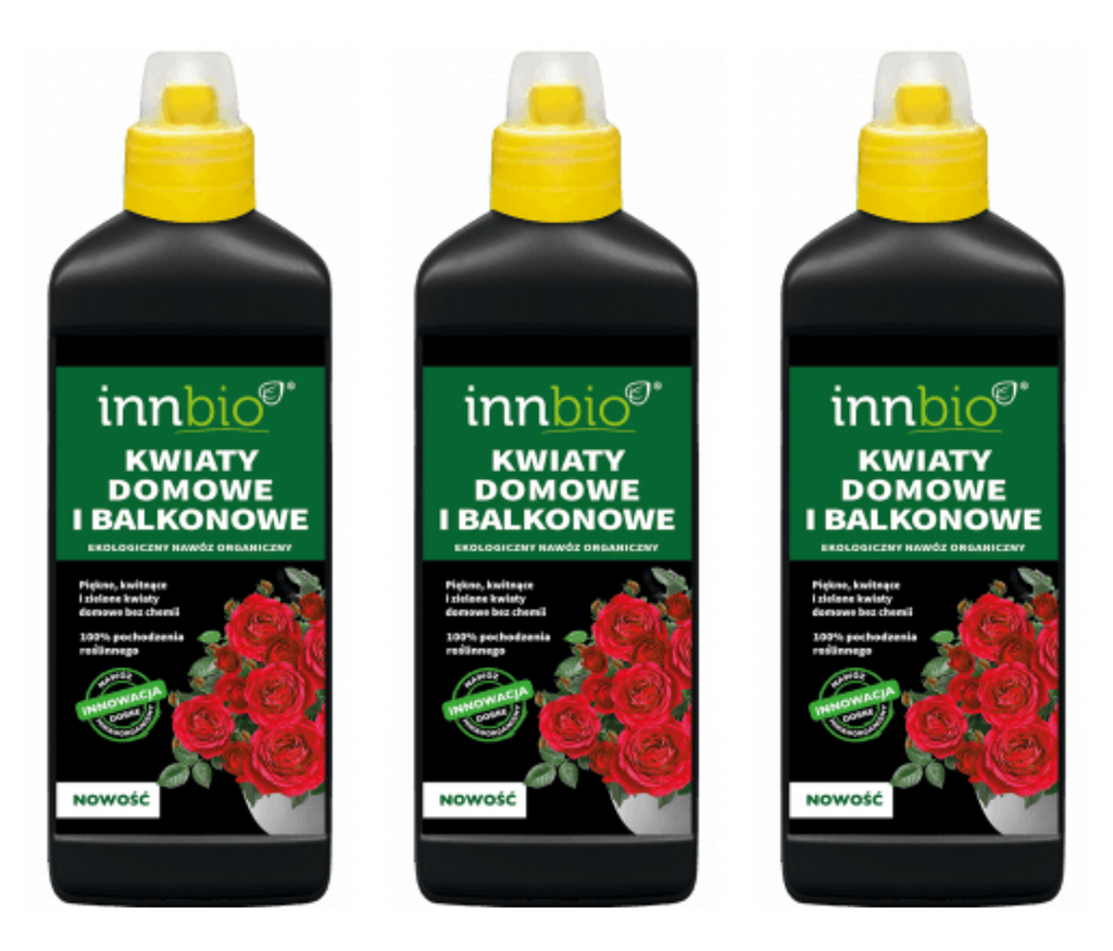 Ekologiczny Nawóz do Kwiatów Domowych i Balkonowych 1l